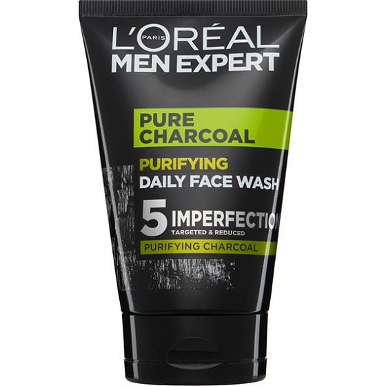 Loreal Paris Men Expert Reinigungsreinigungsgel aus reinem Kohlenstoff 100 ml
