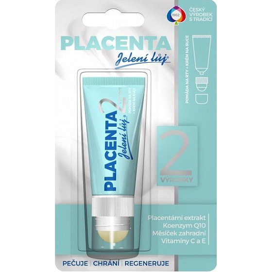 Regina Placenta 2in1 Hirschtalg für Lippen und Hände Tube 20 ml