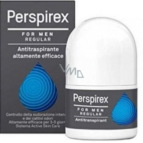 Perspirex Regular Ball Antitranspirant Roll-On für Männer 3-5 Tage Wirkung 20 ml