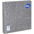 Aha Papierservietten 3-lagig 33 x 33 cm 15 Stück Silber geprägt