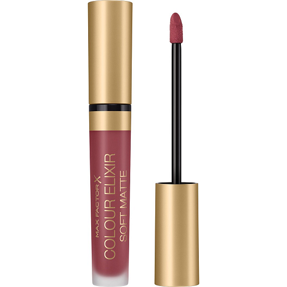 Max Factor Colour Elixir Soft Matte Langanhaltender Matte Flüssiger Lippenstift 040 Soft Berry 4 ml