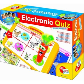 Baby-Genie-Quiz Elektronisches Superdesk-Spaß-Quiz, empfohlen für 3-6 Jahre