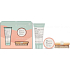 Baylis & Harding Cotswold Spa Jasmin und Eukalyptus Körperlotion 200 ml + Körperpeeling 200 g + Körperbürste, Kosmetikset für Frauen