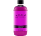 Millefiori Milano Natural Rhubarb & Pepper - Rhabarber & Pfeffer Diffusor Nachfüllpackung für duftende Stängel 250 ml