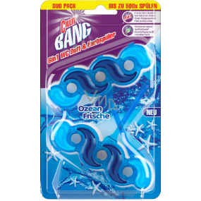 Cillit BANG Tuhý WC blok 6v1 frischer Ozean, 2 Stück Cillit BANG Tuhý WC blok 6v1 frischer Ozean, 2 Stück