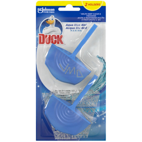 Duck Aqua Blue 4in1 Duo WC Block 2 x 36 ml