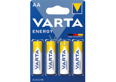 Varta Energy AA baterie, 4 ks