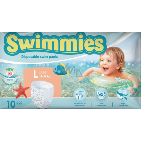 Swimmies Schwimmwindeln 12-17 kg, 10 Stk Swimmies Schwimmwindeln 12-17 kg, 10 Stk