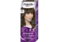 Schwarzkopf Palette Intensive Color Creme, Haarfarbe, N4 Hellbraun, 50 ml