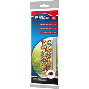 Brosche Fliegenfänger für Fenster 4 Stück