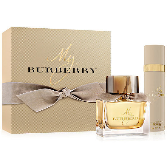 Burberry My Burberry parfümiertes Wasser 90 ml + Körpernebel 100 ml, für Frauen Geschenkset