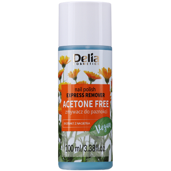 Delia Cosmetics Acetone Free acetonfreier Nagellackentferner 100 ml