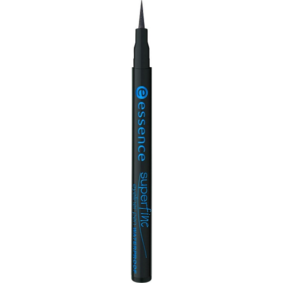 Essence Super Fine wasserdichter Eyeliner Pen Schwarz 1 ml