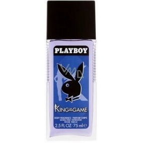 Playboy King of The Game parfümiertes Deodorantglas für Männer 75 ml