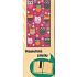 Albi Original Magnet Lesezeichen Eule auf rosa 9 x 4,5 cm
