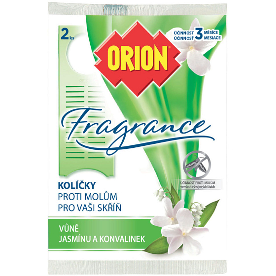 Orion Duft Jasmin & Maiglöckchen gegen Motten 2 Stück