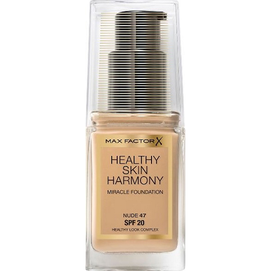 Max Factor Harmony Miracle Foundation Make-up 47 Nackt 30 ml