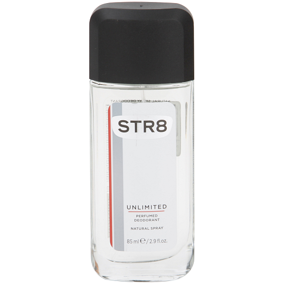 Str8 Unbegrenzt parfümiertes Deodorantglas für Männer 85 ml