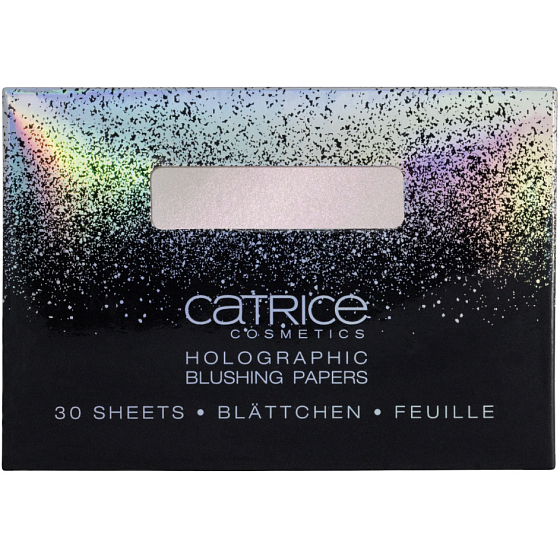 Catrice Dazzle Bomb Papier erröten Holographic C01 Champagner Dusche 30 Stück