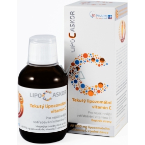 inPharm Lipo-C Askor Liposomales Vitamin C für die effizienteste Absorptionsflüssigkeit 136 ml