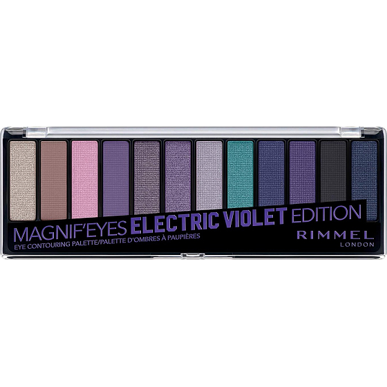 Rimmel London Magnifeyes Lidschattenpalette 008 Electric Violet Edition 14,16 g