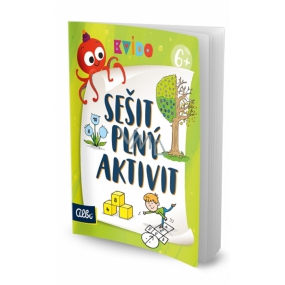 Albi Kvído Arbeitsbuch voller Aktivitäten empfohlen ab 6 Jahren
