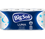 Big Soft Luna 3-lagiges Toilettenpapier, 8 Rollen, 17,6 m Rolle