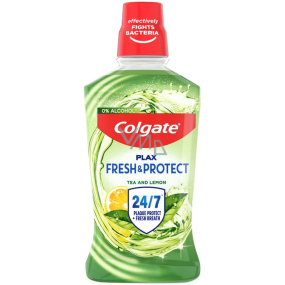Colgate Plax Fresh & Protect Tee und Zitrone Mundwasser 500 ml