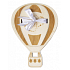 Albi Holz Geldtasche Ballon 13,2 x 18 x 0,6 cm
