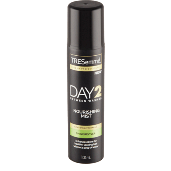 TRESemmé Shine Reviver Day 2 Trockenhaarspray in Form von Glanz, für schnelle Erfrischung, Feuchtigkeit 100 ml