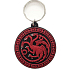 Degen Merch Game of Thrones Game of Thrones - Targaryen Gummi Schlüsselbund 4,5 cm