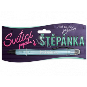 Nekupto Glühender Stift mit dem Namen Štěpánek, Touch-Tool-Controller 15 cm