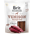 Brit Jerky Trockenfleisch-Leckereien Proteinriegel aus Wild und Hühnchen für ausgewachsene Hunde 200 g