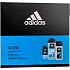Adidas Ice Dive parfümiertes Deoglas für Männer 75 ml + Duschgel 250 ml + Ball Antitranspirant Deo Roll-on 50 ml, Kosmetikset für Männer
