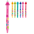 Colorino Jelly Heads Stift rosa, blaue Mine 0,5 mm