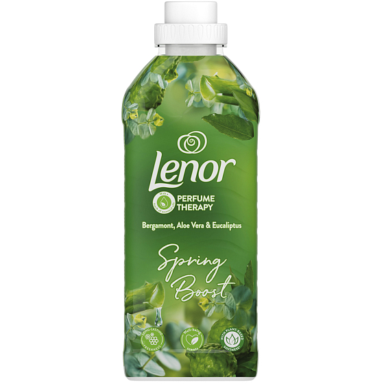 Lenor Spring Boost Bergamotte, Aloe Vera & Eukalyptus Weichspüler 28 Dosen 700 ml