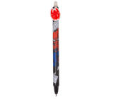 Colorino Gummierter Stift Spiderman rote Spinne, blaue Mine 0,5 mm