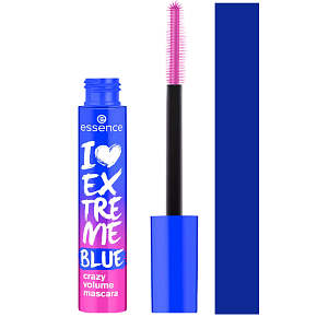 Essence I love Extreme Crazy Volume blaue Wimperntusche 12 ml Essence I love Extreme Crazy Volume blaue Wimperntusche 12 ml