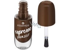Essence Lak na nehty s gelovým povrchem Colour 86 Espresso Yourself 8 ml