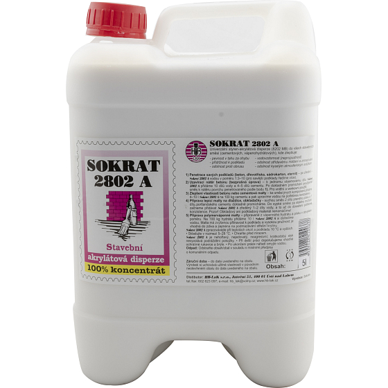 HB-Lak Sokrat 2802 A Bau-Dispersionsmittel für alle Mischungen, 5 kg