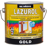 Lazurol Gold S1037 dickschichtige Holzlasur T023 Teak, 2,5 l