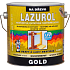 Lazurol Gold S1037 dickschichtige Holzlasur T023 Teak, 2,5 l