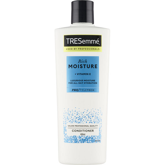 TRESemmé Rich Moisture hydratisierender Conditioner mit Vitamin E, 400 ml