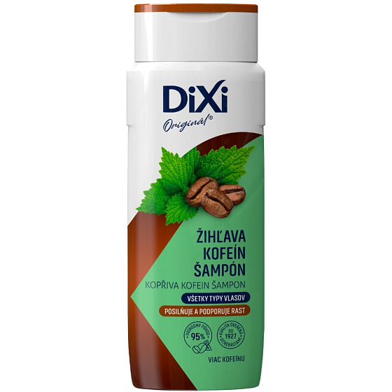 Dixi Brennnessel-Koffein-Shampoo gegen Haarausfall, 400 ml