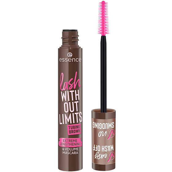 Essence Wimperntusche WITHOUT LIMITS TUBING 05 Brown Tubing, 13 ml