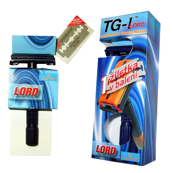 Barton TG-I Lord Rasiermesser für Männer 1 Stück