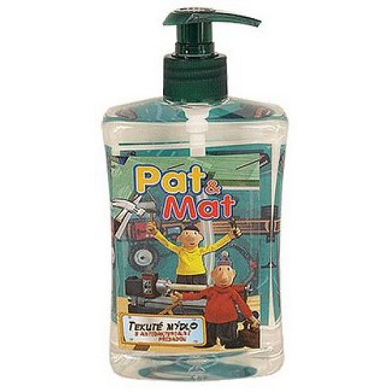 Bohemia Gifts Kids Pat und Mat Flüssigseife mit antibakteriellem Inhaltsstoff 500 ml