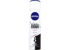 Nivea Black & White Invisible Clear Antitranspirant, 150 ml