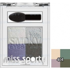 Miss Sports Studio Farbe Smoky Quattro Lidschatten 404 Black Eyes 2,2 g