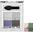 Miss Sports Studio Farbe Smoky Quattro Lidschatten 404 Black Eyes 2,2 g